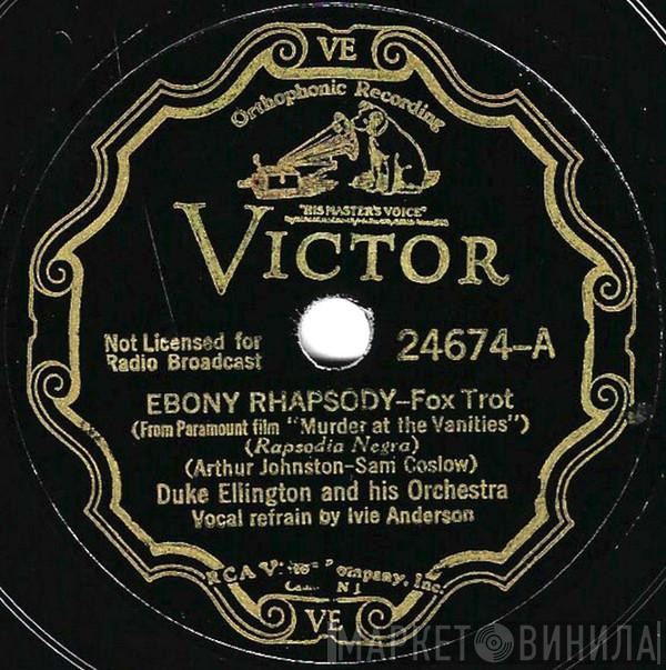  Duke Ellington And His Orchestra  - Ebony Rhapsody / Saturday Night Function