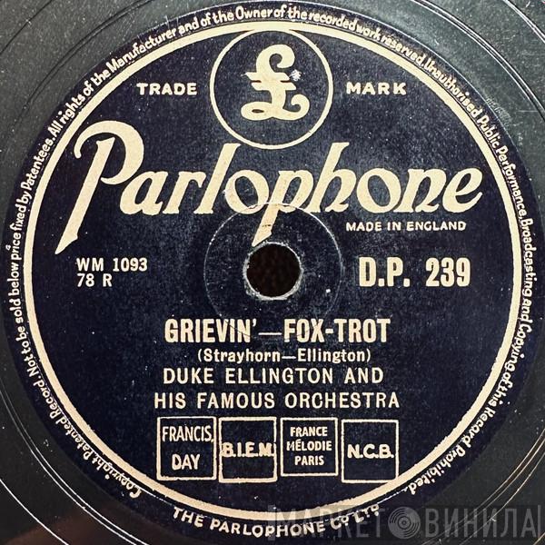  Duke Ellington And His Orchestra  - Grievin' / Tootin' Through The Roof