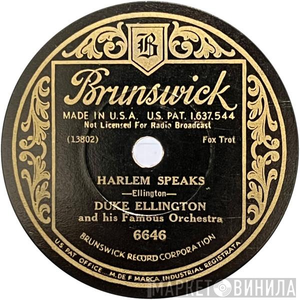 Duke Ellington And His Orchestra  - Harlem Speaks / In The Shade Of The Old Apple Tree