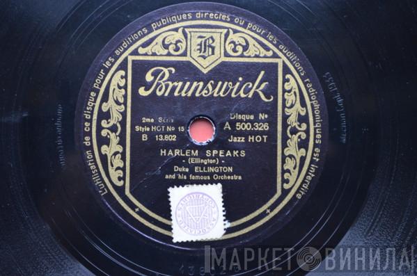  Duke Ellington And His Orchestra  - Harlem Speaks / In The Shade Of The Old Apple Tree