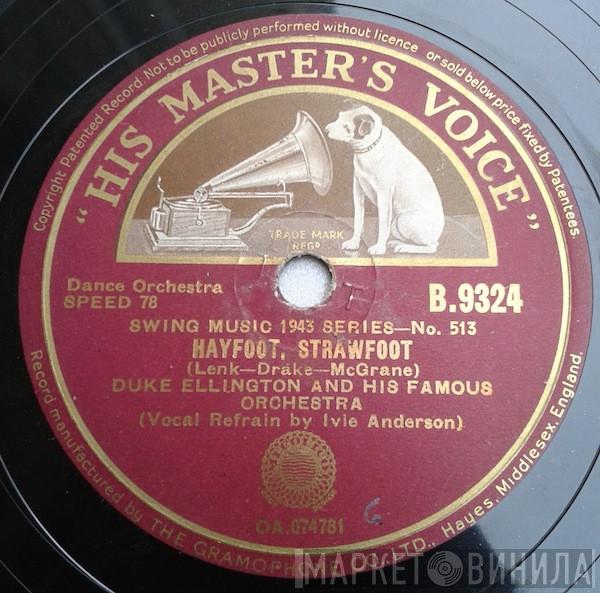  Duke Ellington And His Orchestra  - Hayfoot, Strawfoot / Sherman Shuffle