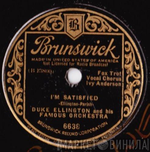  Duke Ellington And His Orchestra  - I'm Satisfied / Jive Stomp