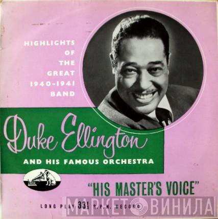  Duke Ellington And His Orchestra  - Ellington Highlights 1940 (Highlights Of The Great 1940-1941 Band)