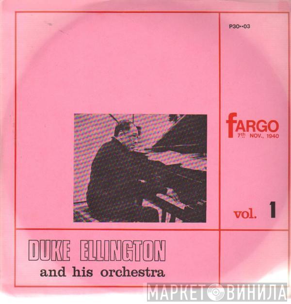 Duke Ellington And His Orchestra - Fargo 7th Nov., 1940 - Vol. 1