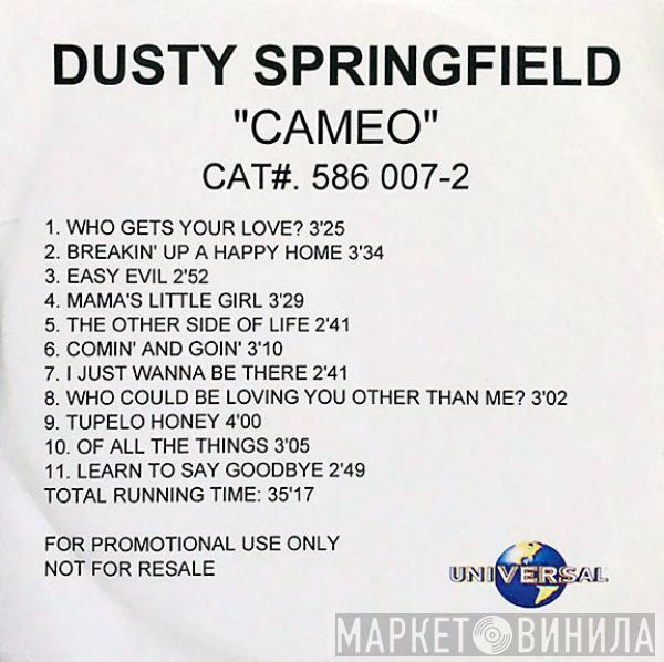  Dusty Springfield  - Cameo