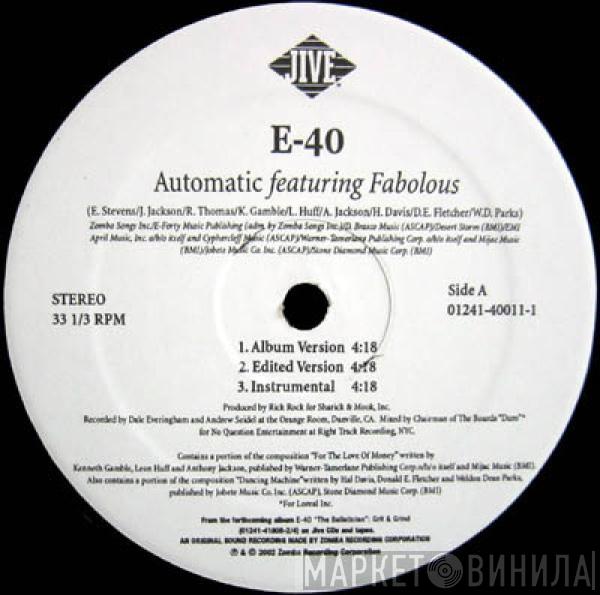 E-40 - Automatic / Rep Yo City