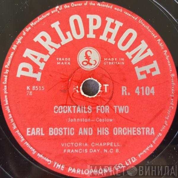 Earl Bostic And His Orchestra - Cocktails For Two / When Your Lover Has Gone