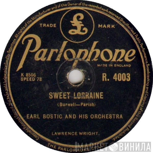 Earl Bostic And His Orchestra - Sweet Lorraine / Melody Of Love