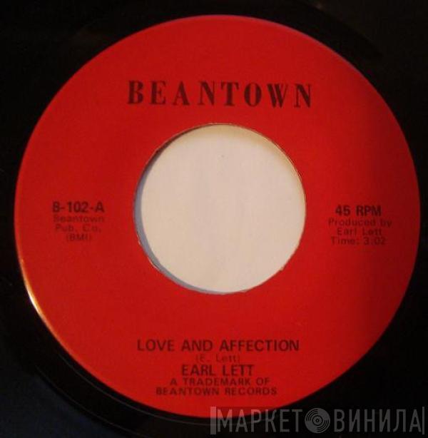 Earl Lett - Love And Affection / Are You Confused