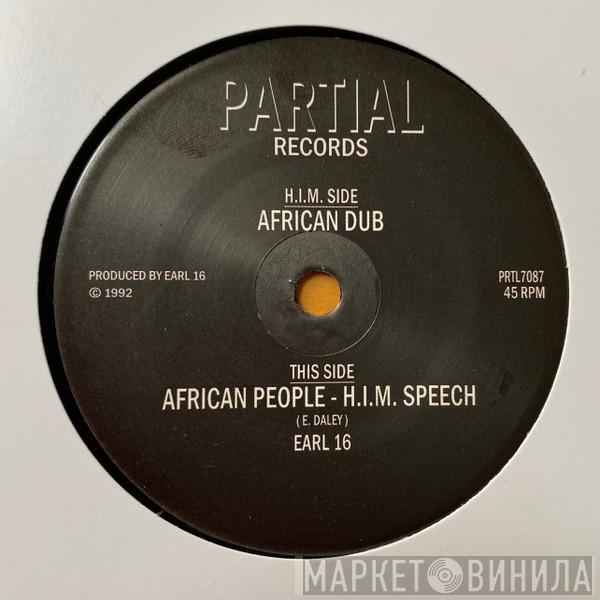 Earl Sixteen - African People - H.I.M Speech