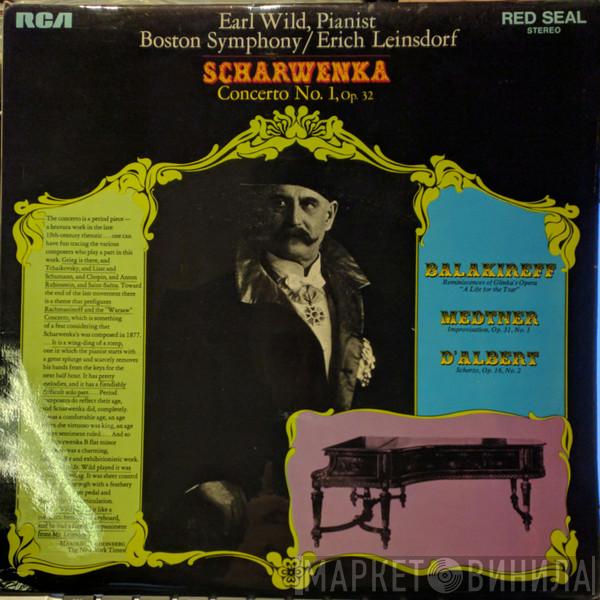 Earl Wild, Boston Symphony Orchestra, Erich Leinsdorf, Xaver Scharwenka - Concerto No. 1, Op. 32