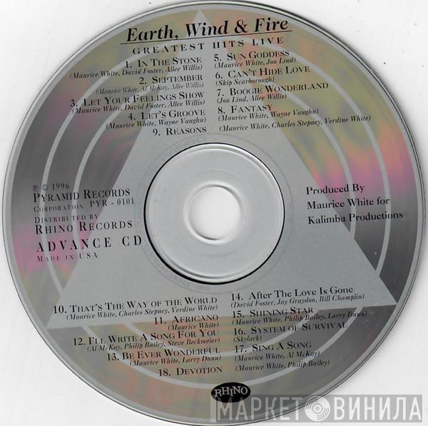  Earth, Wind & Fire  - Greatest Hits Live