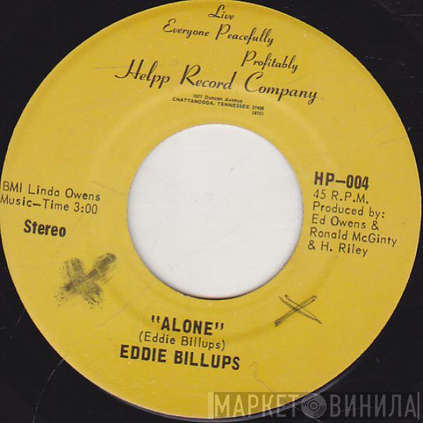 Eddie Billups - Alone / Rap On Alone