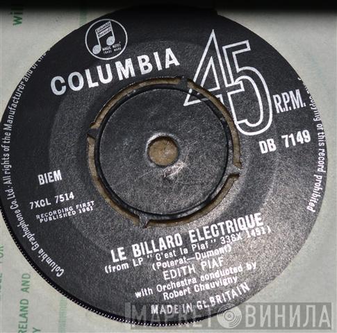 Edith Piaf - Le Billard Electrique