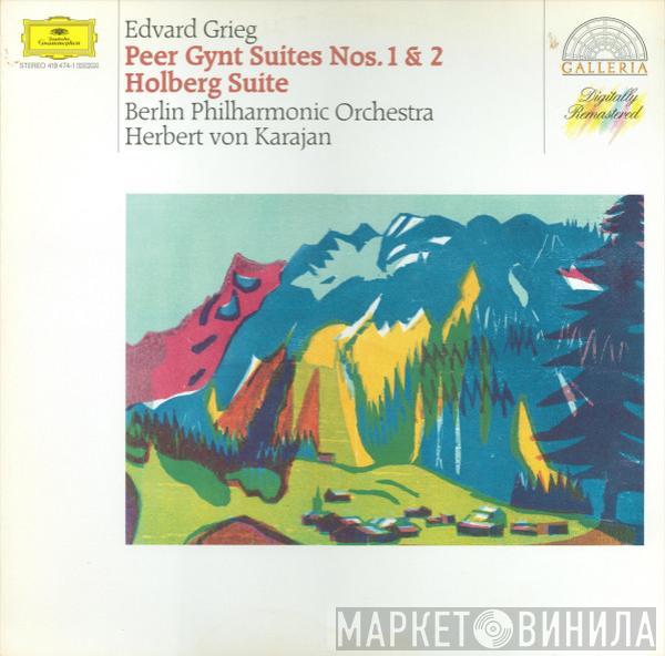 Edvard Grieg, Berliner Philharmoniker, Herbert von Karajan - Peer Gynt Suiten Nr. 1 & 2 / Aus Holbergs Zeit
