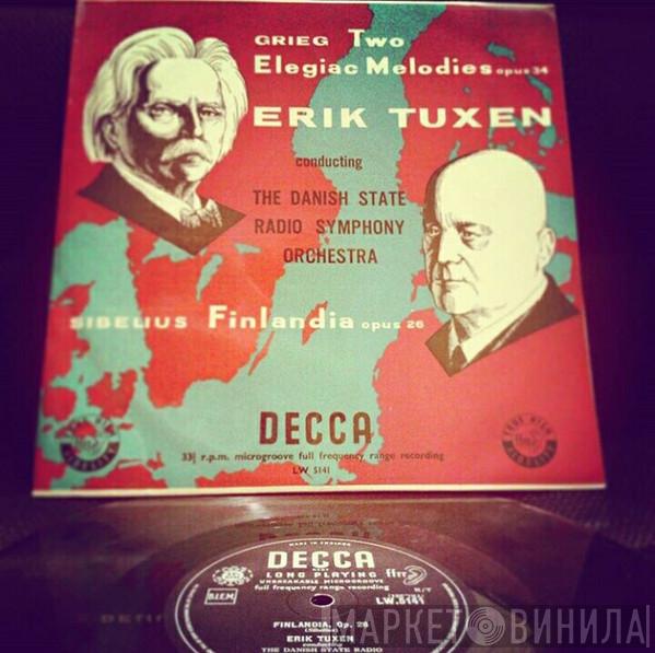 Edvard Grieg, Jean Sibelius, Erik Tuxen, Statsradiofoniens Symfoniorkester - Two Elegaic Melodies, Op. 34 / Finlandia, Op. 26