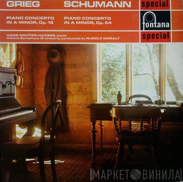 Edvard Grieg, Robert Schumann, Hans Richter-Haaser, Wiener Symphoniker, Rudolf Moralt - Piano Concerto In A Minor, Op. 16 / Piano Concerto In A Minor, Op. 54