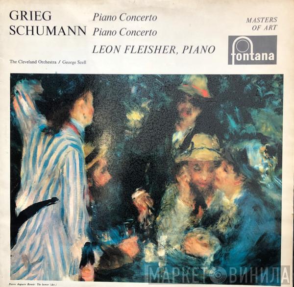 Edvard Grieg, Robert Schumann, Leon Fleisher, George Szell, The Cleveland Orchestra - Piano Concerto In A Minor / Piano Concerto In A Minor