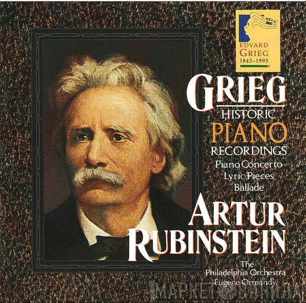 Edvard Grieg, Arthur Rubinstein, The Philadelphia Orchestra, Eugene Ormandy - Historic Piano Recordings