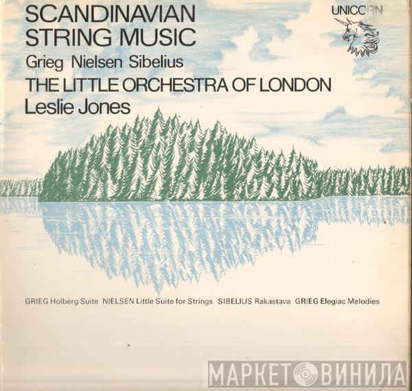 Edvard Grieg, Carl Nielsen, Jean Sibelius, The Little Orchestra Of London, Leslie Jones - Scandinavian String Music