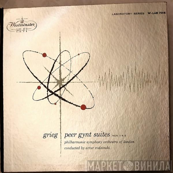 , Edvard Grieg Conducted By Philharmonic Symphony Of London  Artur Rodzinski  - Peer Gynt Suites Nos 1 & 2