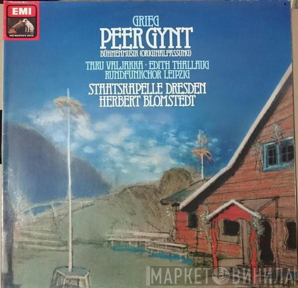- Edvard Grieg , Edith Thallaug , Taru Valjakka , Rundfunkchor Leipzig , Staatskapelle Dresden  Herbert Blomstedt  - Peer Gynt - Bühnenmusik (Originalfassung)