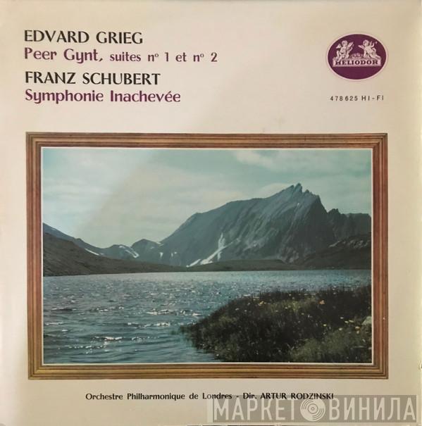 , Edvard Grieg - Franz Schubert , The London Philharmonic Orchestra  Artur Rodzinski  - Peer Gynt, Suites Nº 1 Et Nº 2, Symphonie Nº 8 "Inachevée" En Si Mineur