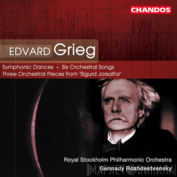 - Edvard Grieg , Kungliga Filharmonikerna  Gennadi Rozhdestvensky  - Symphonic Dances · Six Orchestral Songs · Three Orchestral Pieces From 'Sigurd Jorsalfar'