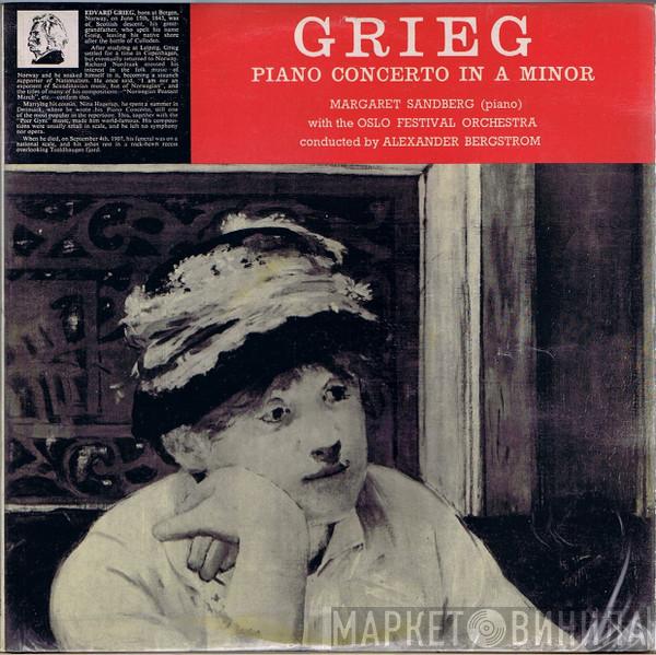 , Edvard Grieg , Margaret Sandberg , Oslo Festival Orchestra  Alexander Bergström   - Piano Concerto In A Minor