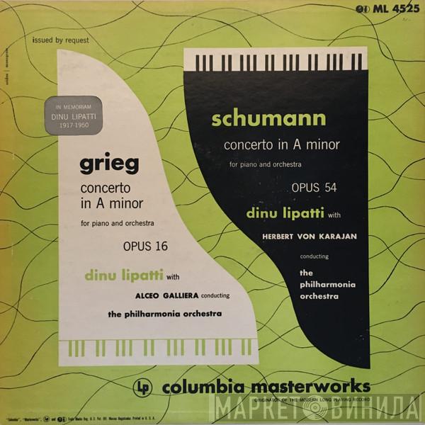 , Edvard Grieg , Robert Schumann  Dinu Lipatti  - Concerto In A Minor For Piano And Orchestra