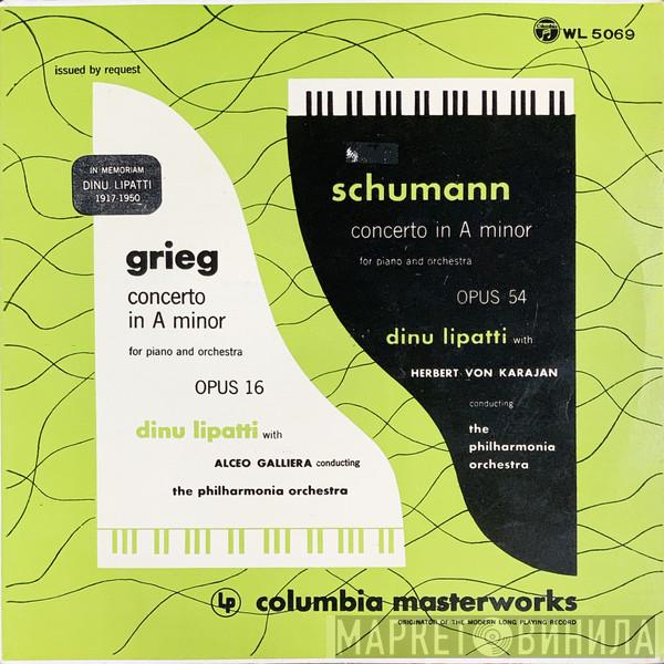 , Edvard Grieg , Robert Schumann , Dinu Lipatti  The Philadelphia Orchestra  - Concerto In A Minor For Piano And Orchestra