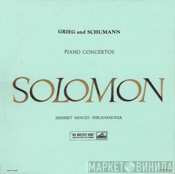Edvard Grieg, Robert Schumann, Solomon , Herbert Menges, Philharmonia Orchestra - Piano Concertos