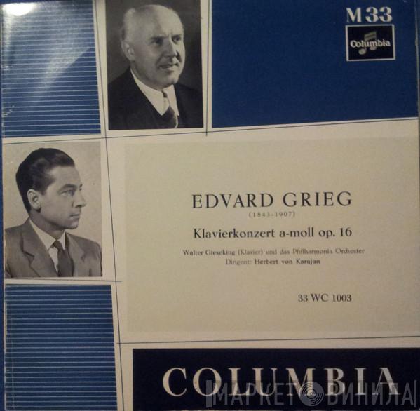 , Edvard Grieg , Walter Gieseking , Herbert von Karajan  Philharmonia Orchestra  - Klavierkonzert A-Moll Op. 16