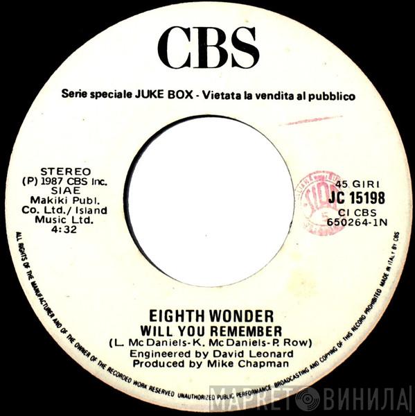Eighth Wonder, Spandau Ballet - Will You Remember / How Many Lies?