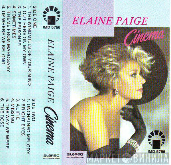  Elaine Paige  - Cinema