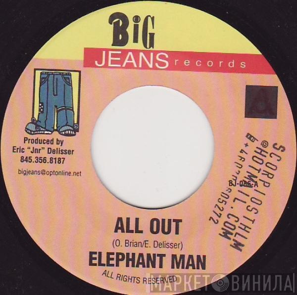 Elephant Man, Danny English - All Out / Why Bow Down