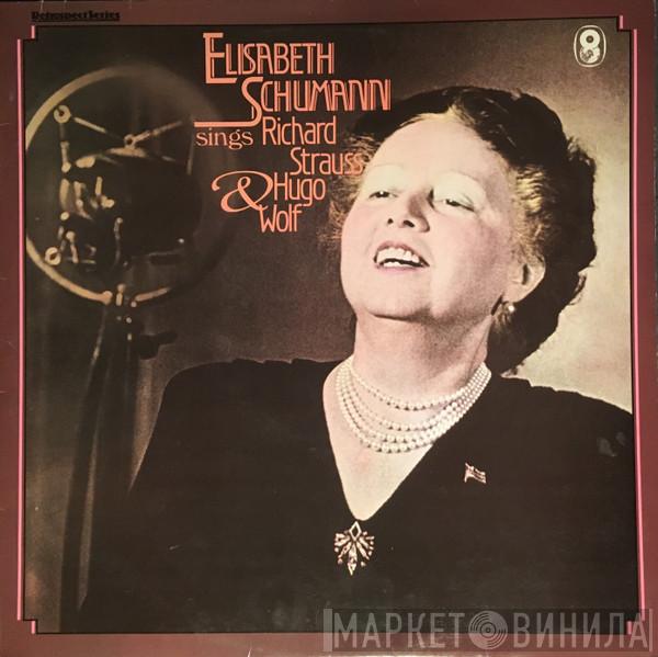 Elisabeth Schumann, Richard Strauss, Hugo Wolf - Sings