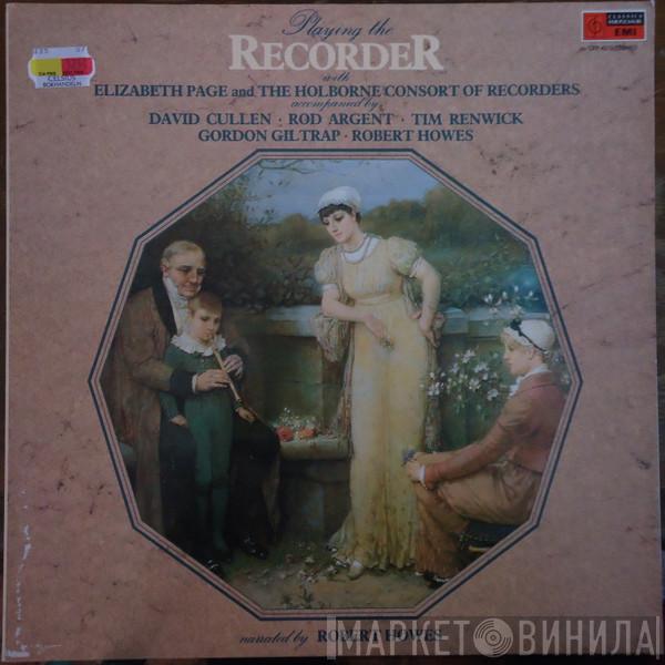 Elizabeth Page, The Holborne Consort Of Recorders - Playing The Recorder