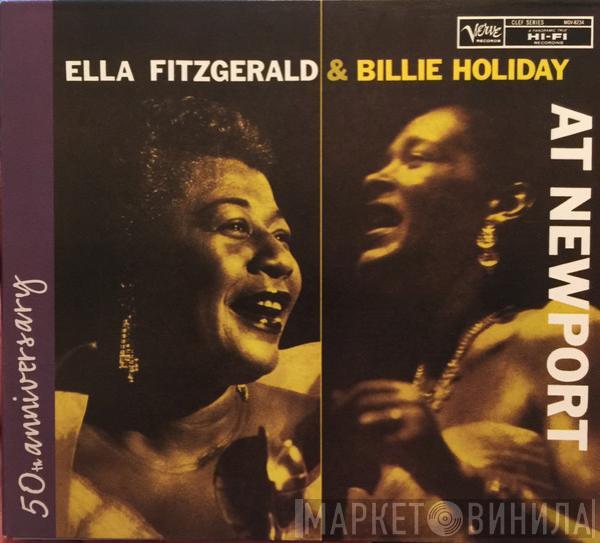 , Ella Fitzgerald & Billie Holiday  Carmen McRae  - At Newport