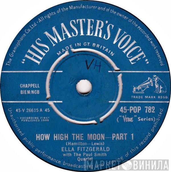 Ella Fitzgerald, Paul Smith Quartet - How High The Moon