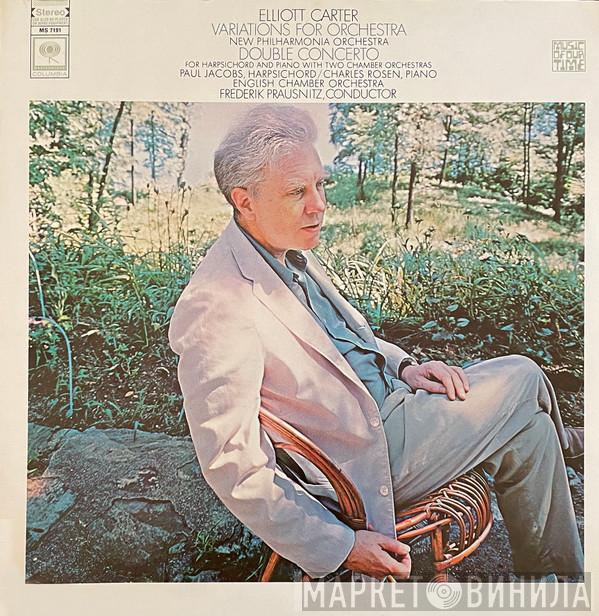  Elliott Carter  - Variations For Orchestra / Double Concerto