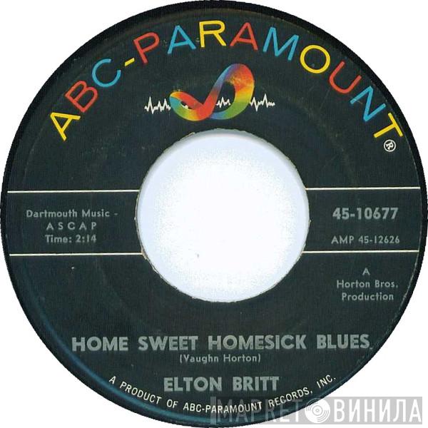 Elton Britt - Home Sweet Homesick Blues / Now is The Hour - Aloha