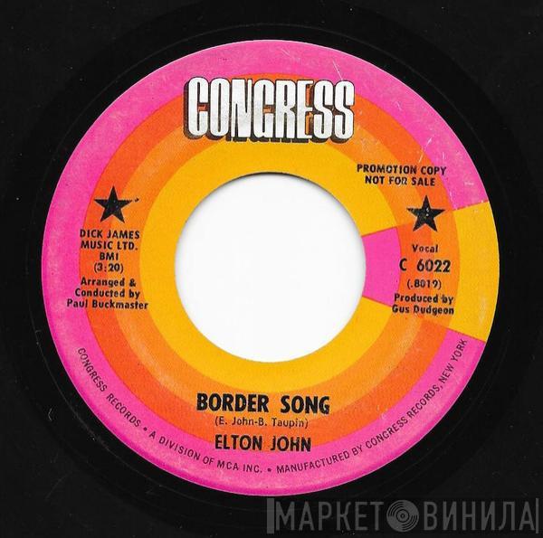  Elton John  - Border Song