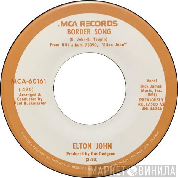  Elton John  - Border Song