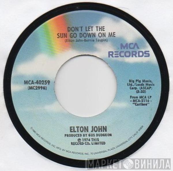 Elton John - Don't Let The Sun Go Down On Me