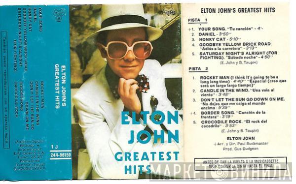  Elton John  - Greatest Hits