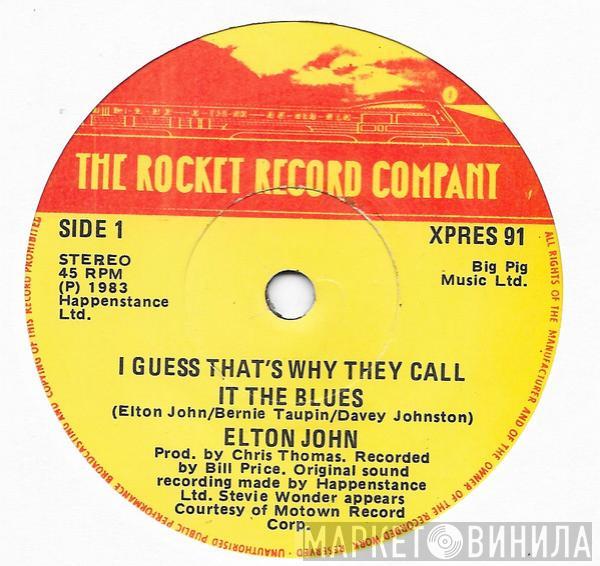  Elton John  - I Guess That's Why They Call It The Blues
