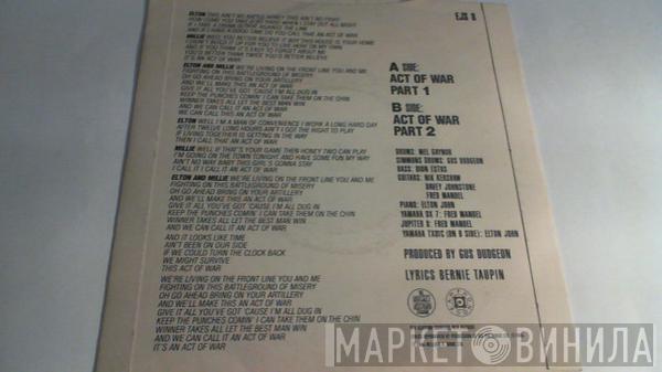 Elton John, Millie Jackson - Act Of War