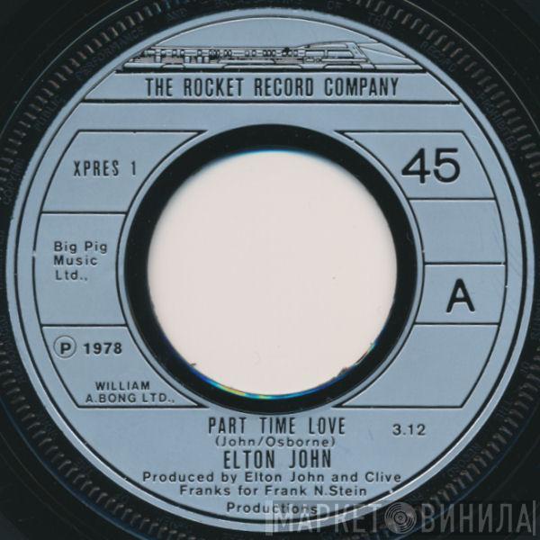 Elton John - Part Time Love