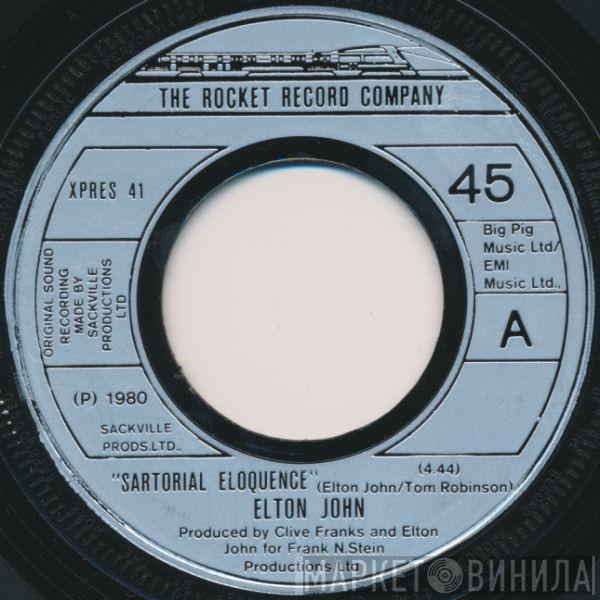  Elton John  - Sartorial Eloquence